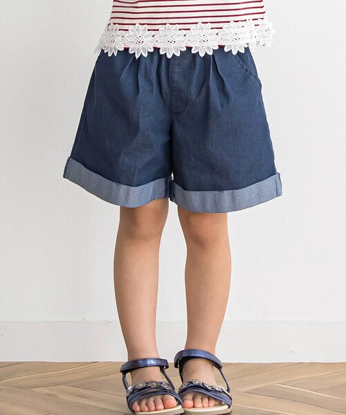 BeBe Petits Pois Vert（ベベ プチ ポワ ヴェール） パンツ 「店舗限定