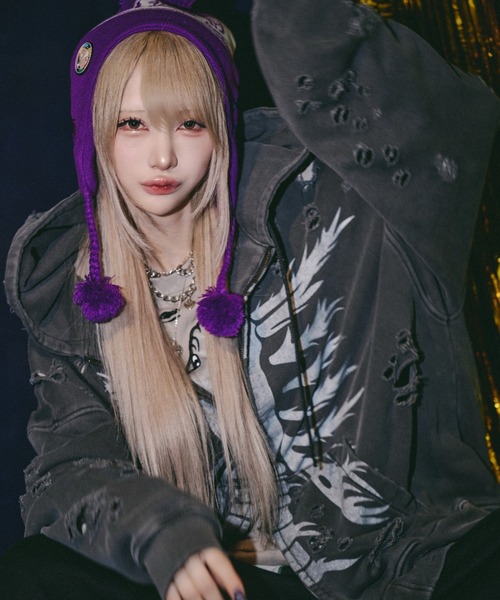 GALFY（ガルフィー） パーカー 「GALFY」大ダメージパーカー