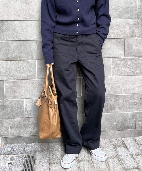 「Spick & Span」 チノパンツ 36 グリーン レディース_画像4