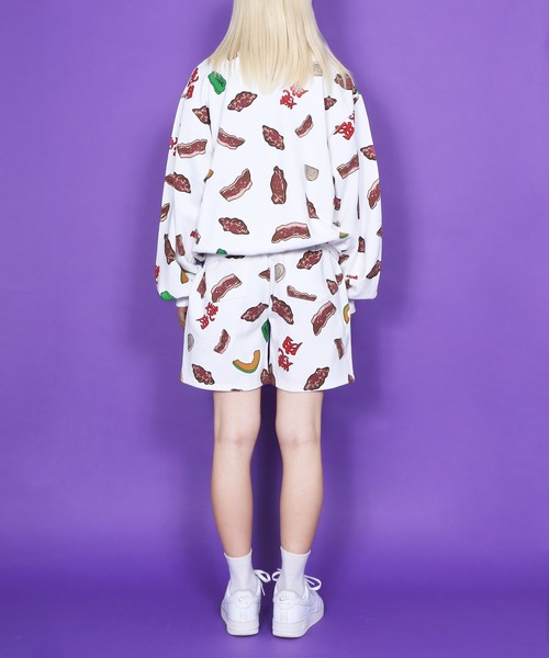「PUNYUS」 ショートパンツ 1 ブラウン レディース_画像5