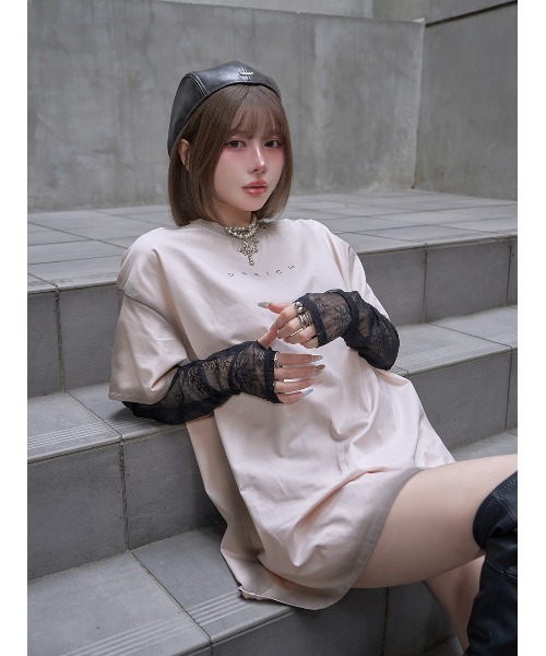 Darich（ダーリッチ） 長袖カットソー FREE グレー レディース
