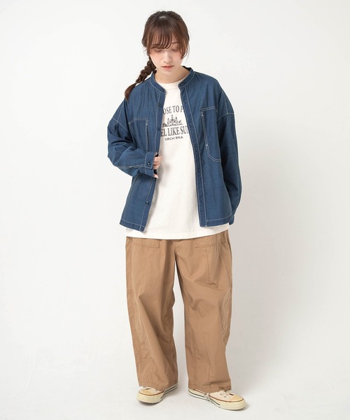 URCH RNA デニムジャケット gジャン B2986 シアーデニムのシャツ 