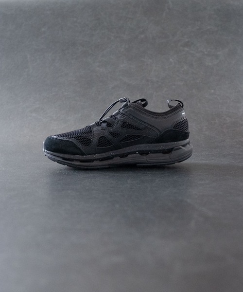 「MOISTHROUGH360」 ローカットスニーカー 25.0cm ブラック レディース_画像3