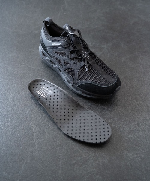 「MOISTHROUGH360」 ローカットスニーカー 25.0cm ブラック レディース_画像8