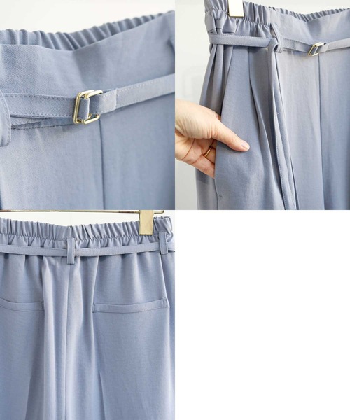 「Emilyan」 パンツ M サックスブルー レディース_画像8
