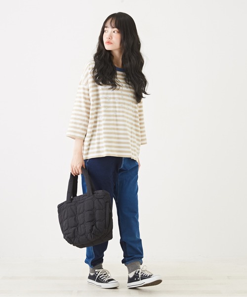 「CUBE SUGAR」 7分袖カットソー M ブルー レディース_画像6