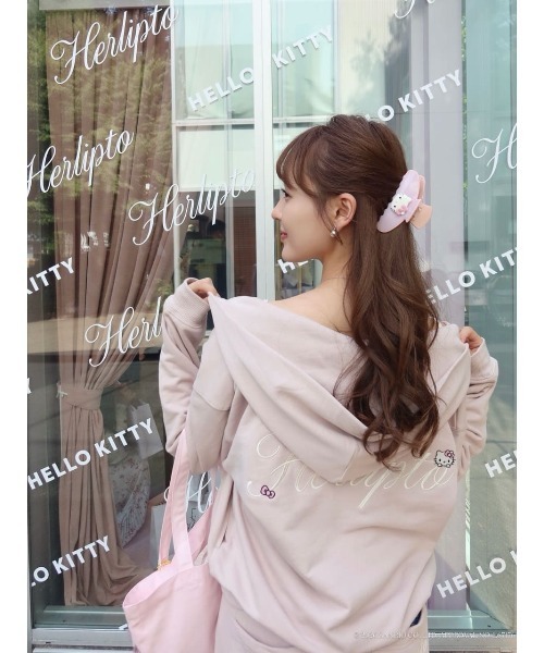 Her lip to パーカー HLT x Hello Kitty Zip-Up Hoodie レディース