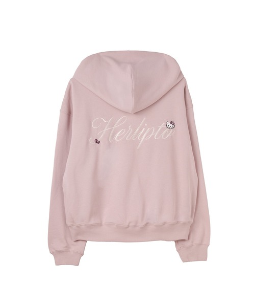 本日限定　HLT x Hello Kitty Zip-Up Hoodie Her lip to パーカー HLT x Hello Kitty Zip-Up Hoodie レディース