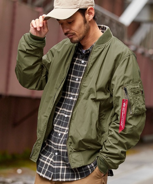 Alpha Industries（アルファ・インダストリーズ） ma1 ma-1 Alpha