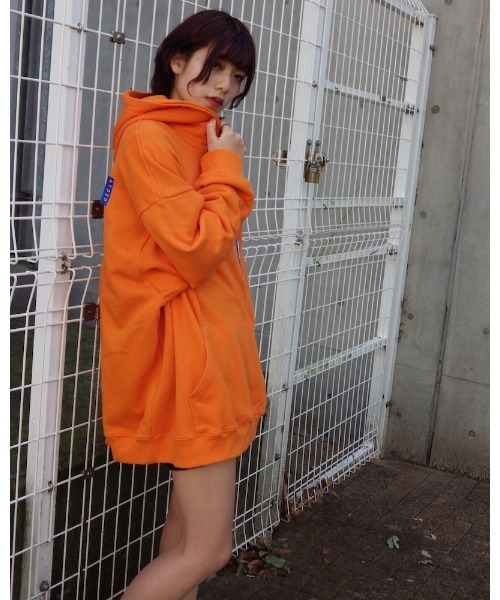 パーカー 「Re:one」90s STDED ORANGE HOODIE(MA) レディース メンズ | VIBGYOR Women | 13