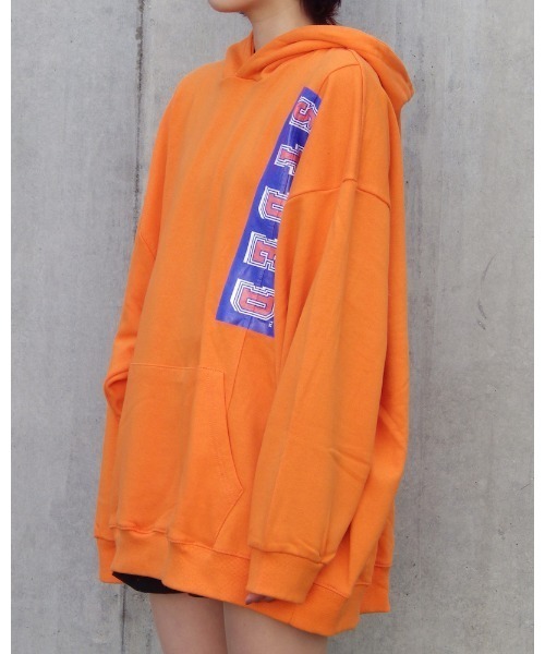パーカー 「Re:one」90s STDED ORANGE HOODIE(MA) レディース メンズ | VIBGYOR Women | 15