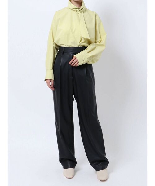 ELENDEEK パンツ ストレートワイドパンツ レディース : ZOZOTOWN