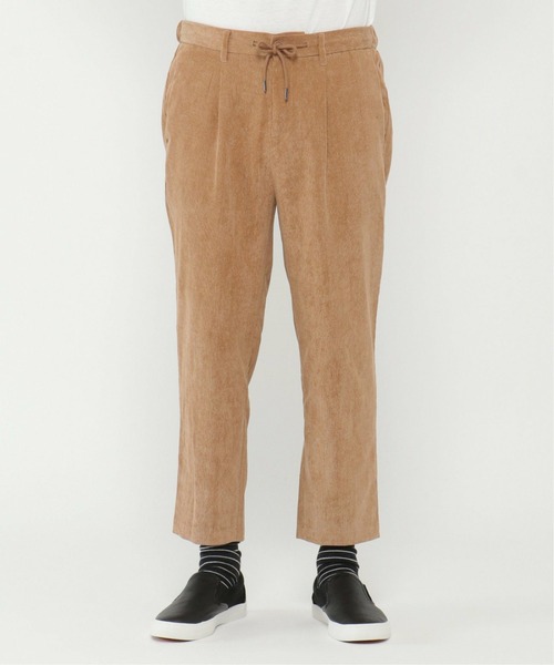 【新品】コーデュロイパンツ&バッグセット　ラベンダー　ayakawasaki セール】【店舗振り分け】コーデュロイベルト付きワイドパンツ