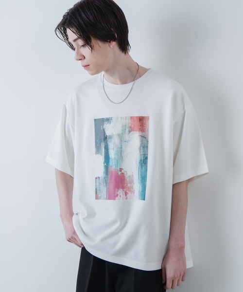 アートグラフィックTシャツ✭年中お洒落コーデに★カジュアル普段着 WEGO tシャツ Tシャツ WEGO/アートグラフィックT メンズ