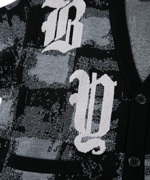 BOY LONDON カーディガン 「BOY LONDON」MOSAIC PATTERNED KNIT