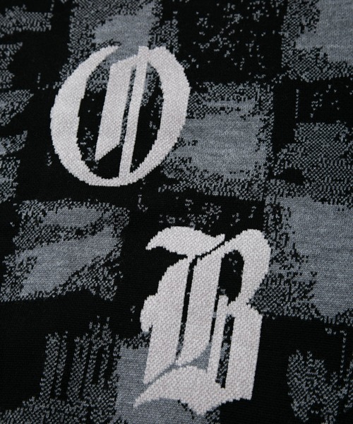 BOY LONDON カーディガン 「BOY LONDON」MOSAIC PATTERNED KNIT