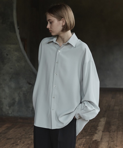 CIASENSE シャツ Loose silhouette Regular collar shirt /setup