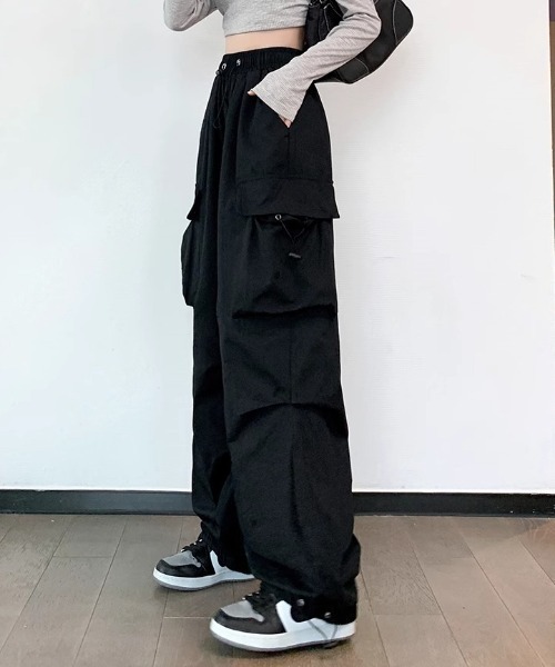 カーゴパンツ 「春〜秋まで長く使える」ストリート レディース