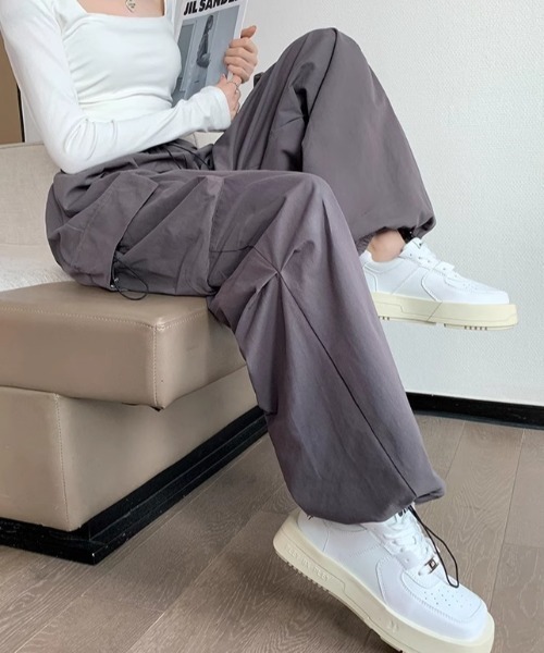 新品未使用タグ付き★ストラ★ウール混きれいめカーゴパンツ 博多鳶 コクーンカーゴ 鳶服 作業服 作業着 カーゴパンツカーゴ