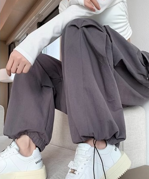 ワイドパンツ カーゴパンツ 「ロングシーズン大活躍」ストリート