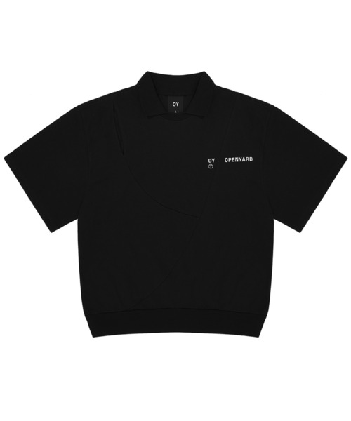 OY tシャツ 「OY/オーワイ」 CUT-OUT LOGO COLLAR T/カットロゴ