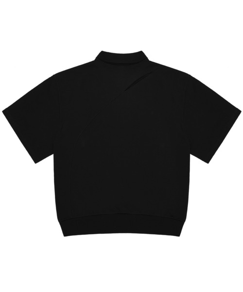 OY tシャツ 「OY/オーワイ」 CUT-OUT LOGO COLLAR T/カットロゴ