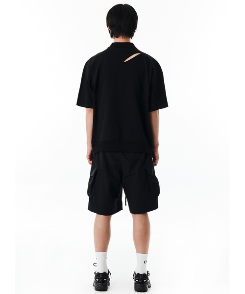 OY tシャツ 「OY/オーワイ」 CUT-OUT LOGO COLLAR T/カットロゴ