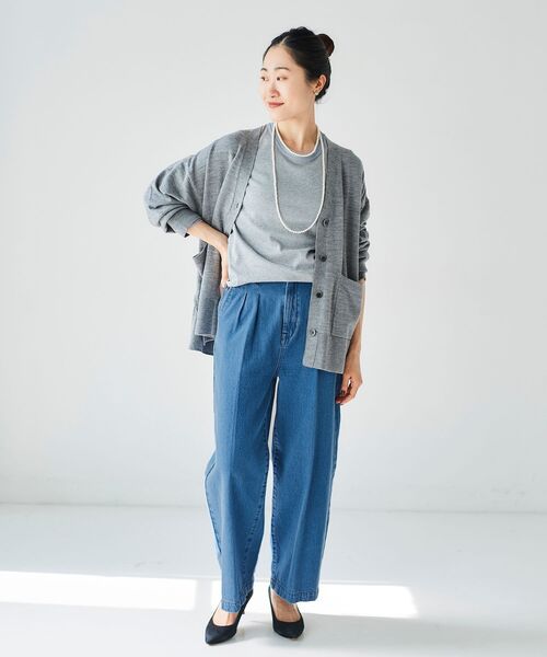 ラメリブカットソー le.coeur blanc｜ラメリブカットソー | Rakuten Fashion(楽天