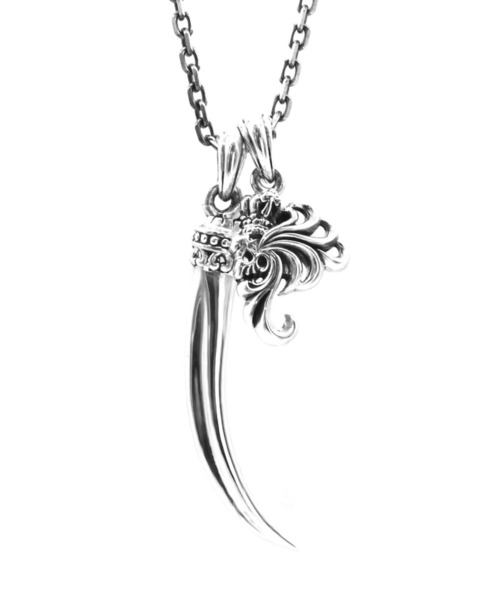 ネックレス LH HOWL クローネックレス/シルバー925 メンズ レディースの画像