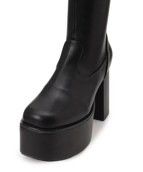 cs T&P（シーエスティーアンドピー） ブーツ 厚底ニーハイブーツ