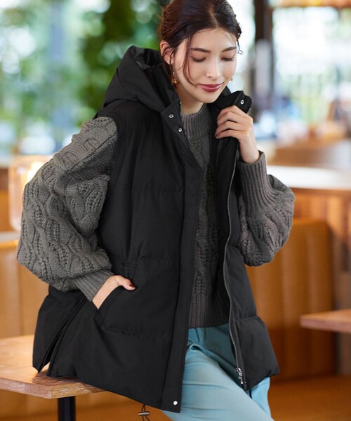 Tiaclasse ダウンコート ダウンジャケット 「安田美沙子さん着用・4way