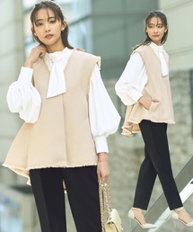 【18％OFF】 RUIRUE BOUTIQUE セットアップ 「3点セット」バスケット ワンピース