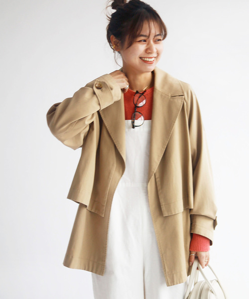 JOURNAL STANDARD relume トレンチコート ベージュ ジャーナルスタンダード レリューム JOURNAL STANDARD relume