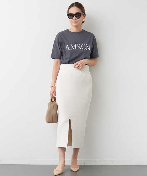AMERICANA tシャツ 「AMERICANA/アメリカーナ」AMRCN Tシャツ