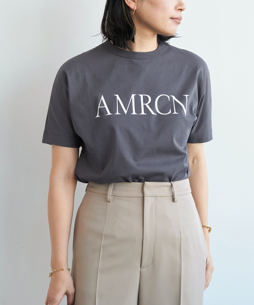 Tシャツ(半袖/袖なし) DEUXIEME CLASSE - AMERICANA AMRCN T-SHIRT Deuxieme Classe × Americana AMRCN Tシャツ - メルカリ