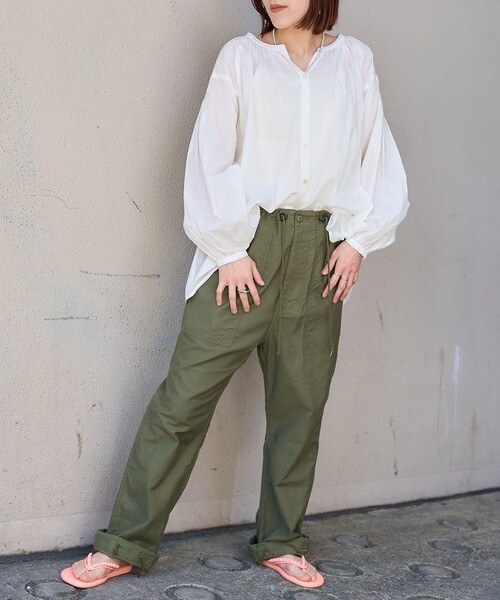 BANTON 長袖ブラウス STAFF STYLING｜THE SHOP YOHJI YAMAMOTO