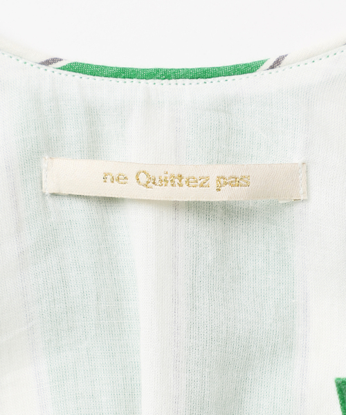 NE QUITTEZ PAS!（ヌキテパ） ワンピース 半袖 ne Quittez pas