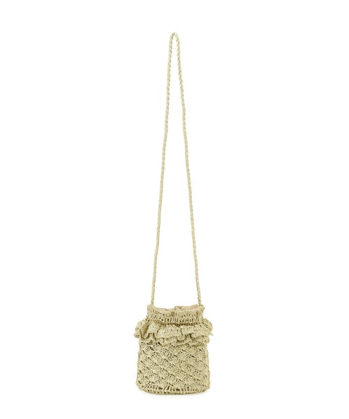 ROPE' PICNIC ショルダーバッグ バッグ メタリックヤーン