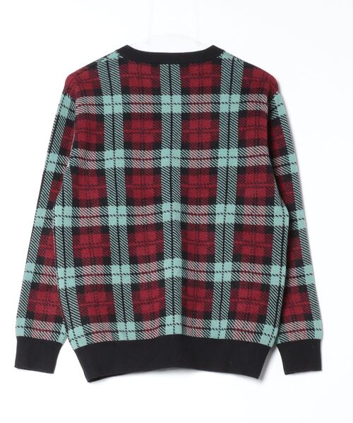 HYSTERIC GLAMOUR」 長袖ニット SMALL レッド系その他 メンズ - ニット 
