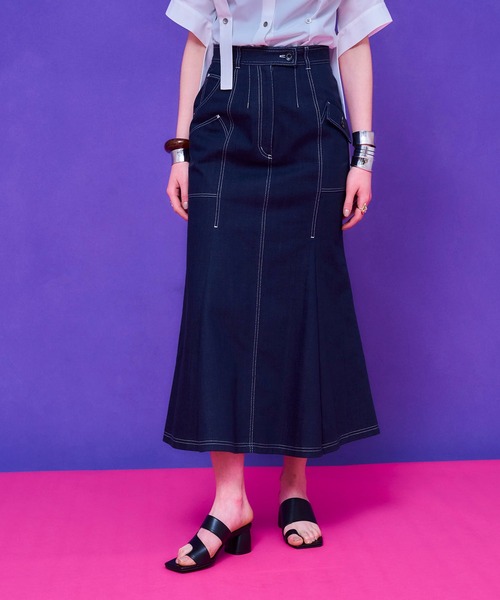 UNITED TOKYO」 スカート 1 ホワイト レディース : 82979455  