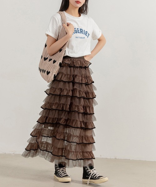 フリルスカート（DAY CLOSET）のおすすめ人気商品一覧 通販 - Yahoo