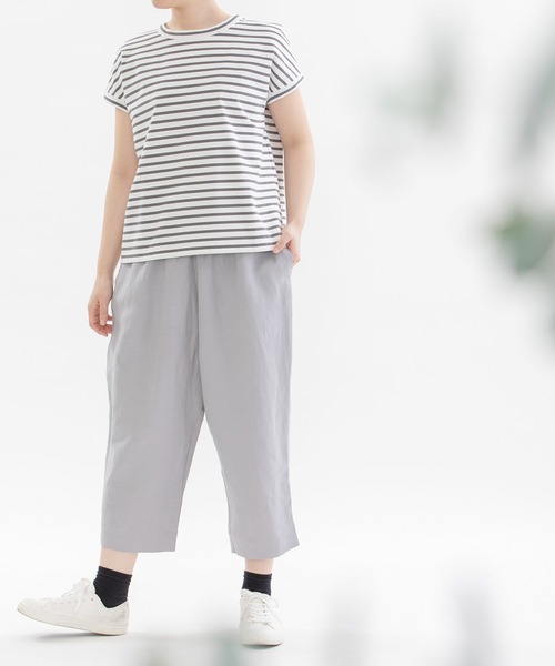 nop de nod パンツ Pommeリネンレーヨンパンツ レディース