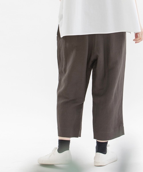 nop de nod パンツ Pommeリネンレーヨンパンツ レディース