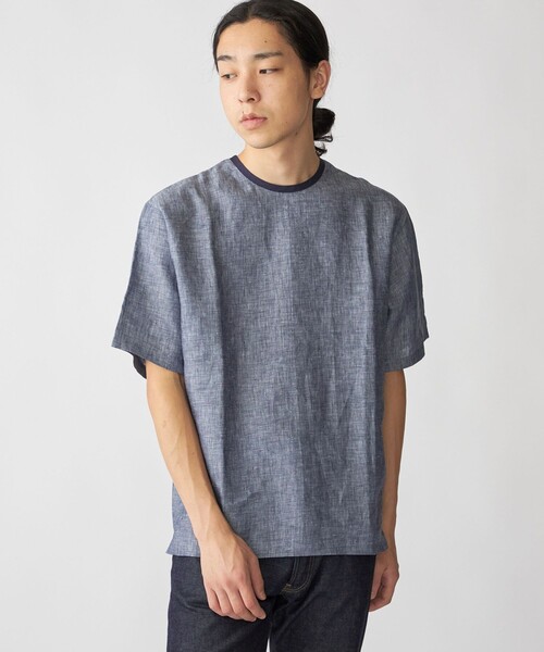 SHIPS（シップス） tシャツ SHIPS: Herdmans リネン 2WAY プルオーバー