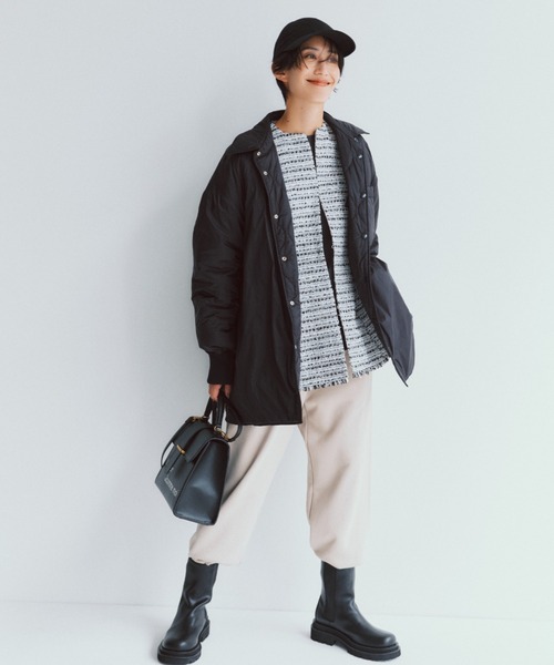 COHINA(コヒナ) ドロストマウンテンパーカーコート レディース FREE