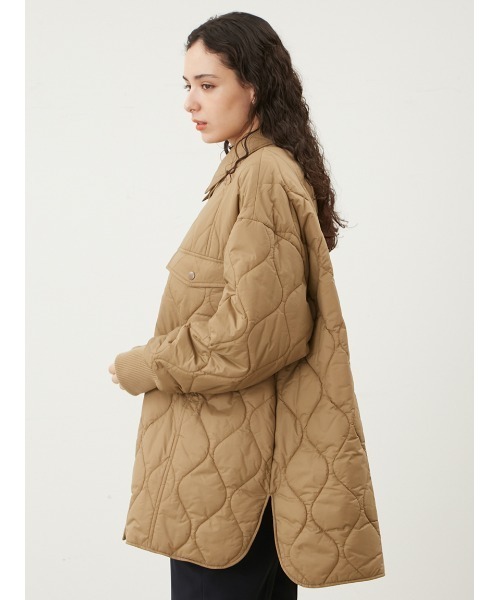 キルトドッキング ニットコーディガン ニット セーター ニット