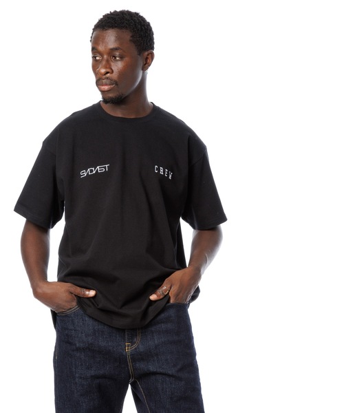 Sandinista tシャツ SNDNST CREW Tee / 刺繍Tシャツ メンズ