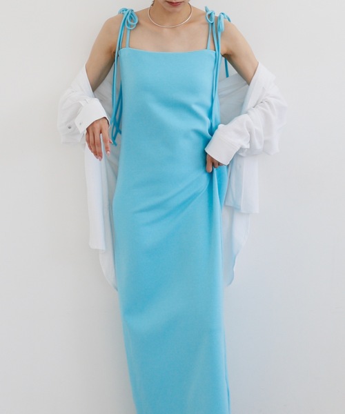 Katrin TOKYO カップインアメリカンスリーブワンピース caraサイズ cup-in glossy american sleeve tops | Katrin TOKYO