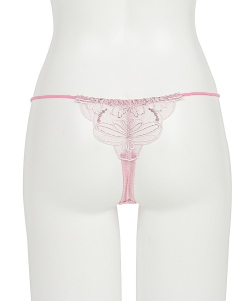 RAVIJOUR ショーツ シャイニーバタフライ エンブレース Tバック