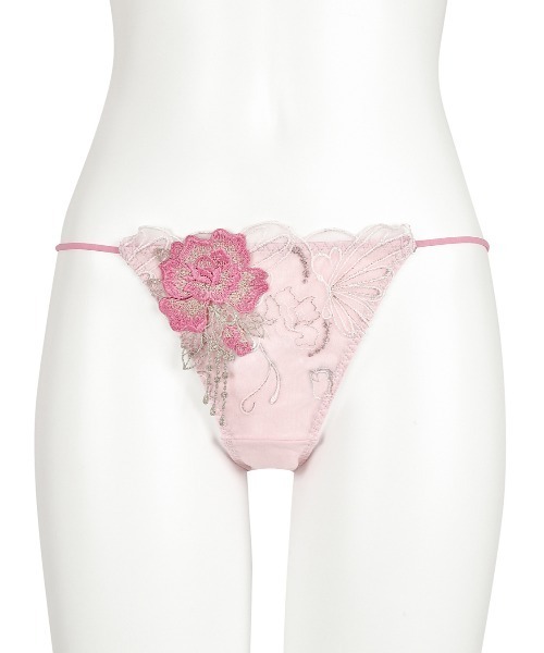 RAVIJOUR ショーツ シャイニーバタフライ エンブレース Tバック